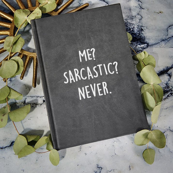 Me sarcastic - notatnik A5 z nadrukiem